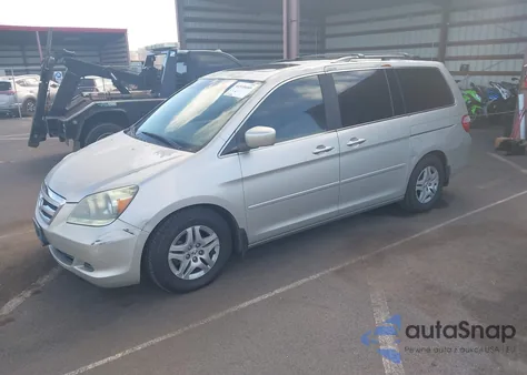 2006 Honda Odyssey Ex-L z USA, uszkodzony, nr VIN 5FNRL38796B045417